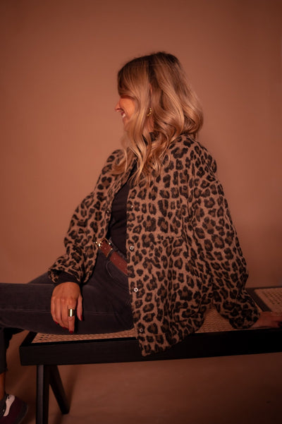 Luna | Leopard Print Jacket
