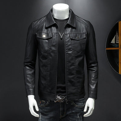 Fabian | Leather Effect Jacket